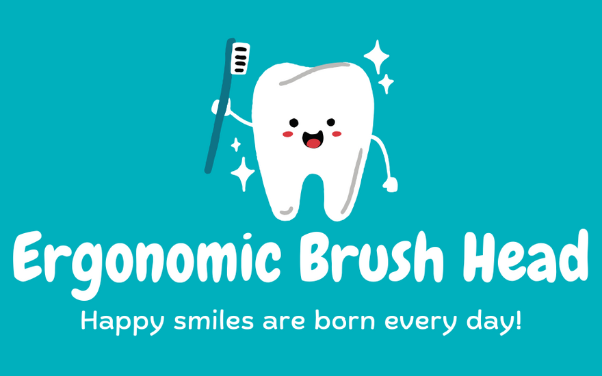 usmile Ergonomic Brush Head: Comfort Meets Superior Cleaning