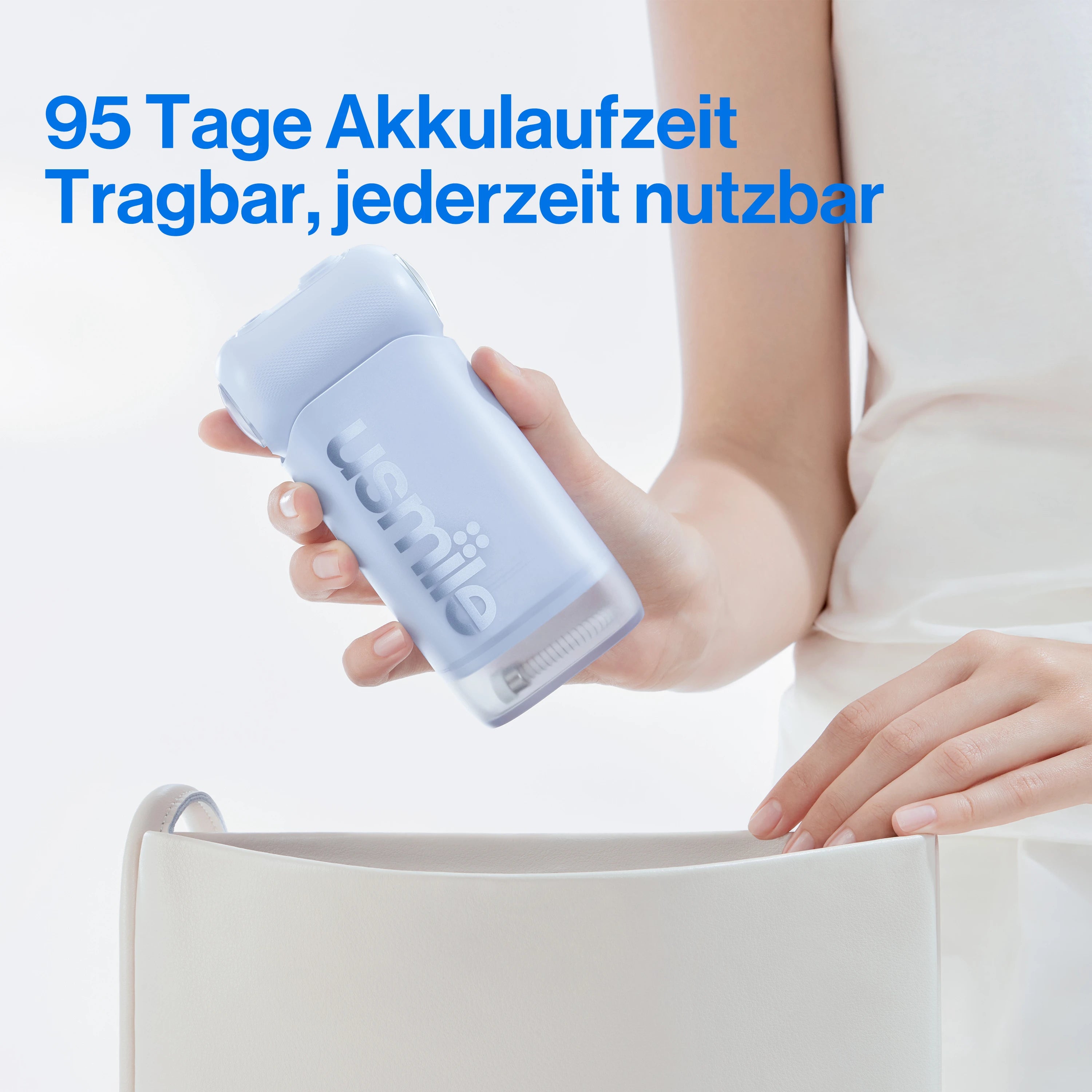 usmile Elektrische Zahnbürste Y10 PRO x Tragbare Munddusche C10