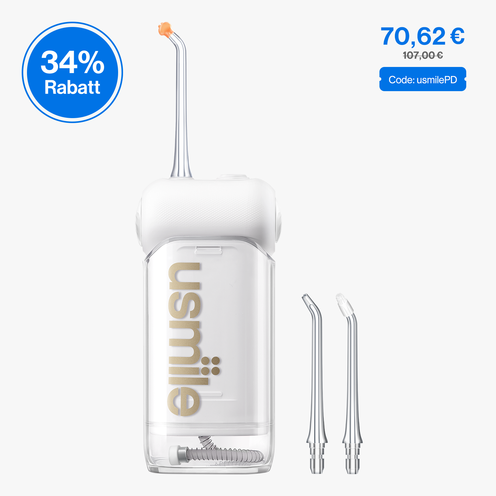 usmile C10 Tragbare Munddusche