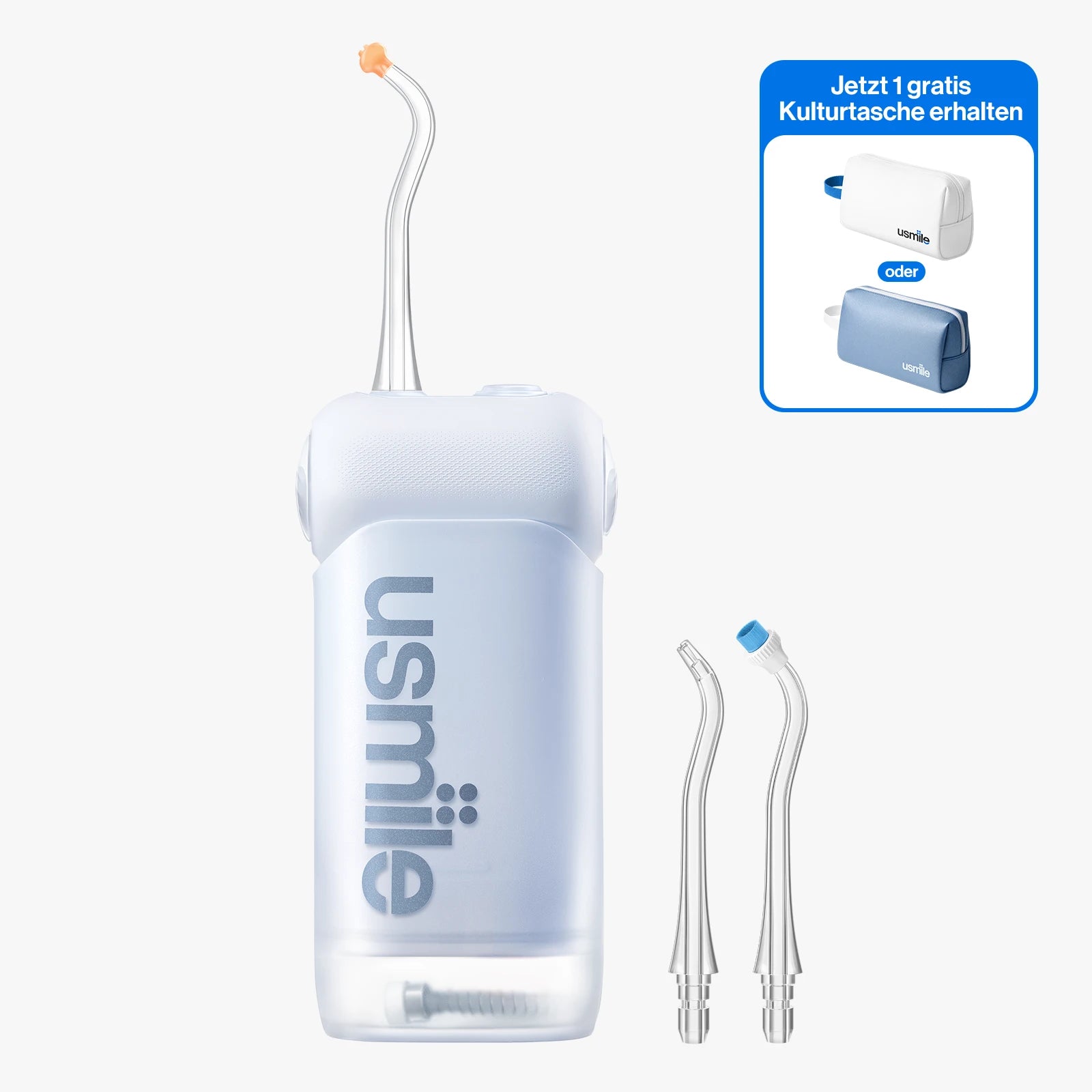 usmile Y20 PRO x C10 Tragbare Munddusche(Limitierte Gratis-Kulturtasche)